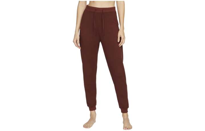 Nike Nike Knitted Sweatpants Women's Red Brown Moderate Cuffed Pants