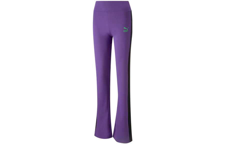 PUMA X DUA LIPA Casual Pants Women's Dark Purple Red