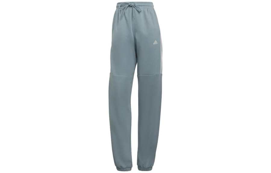 Adidas Adidas Casual Pants Women's Blue Moderate Slim Fit Pants