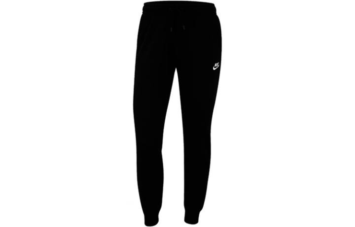 Nike Nike Knitted Sweatpants Women's Black Thickened Straight Fit Pants