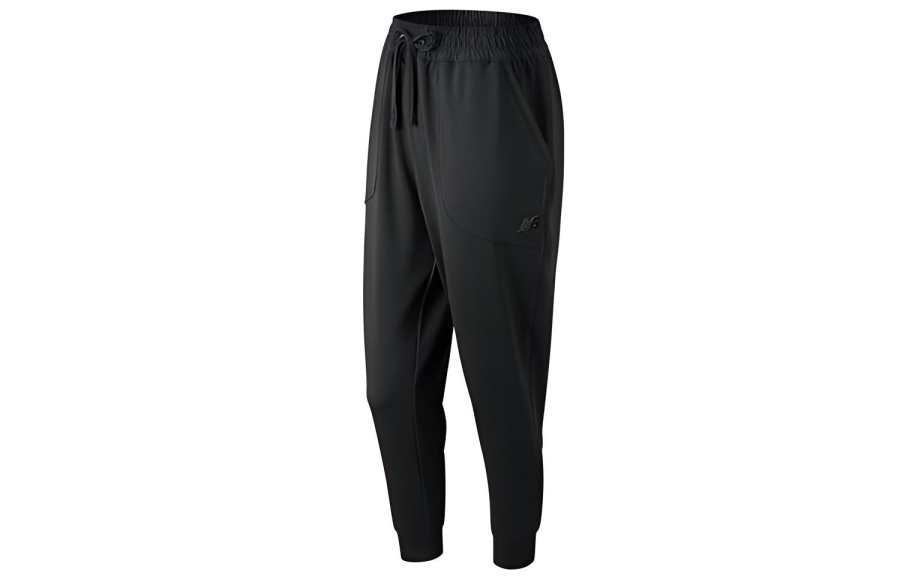 New Balance New Balance Knitted Sweatpants Women's Black Moderate Cuffed Pants