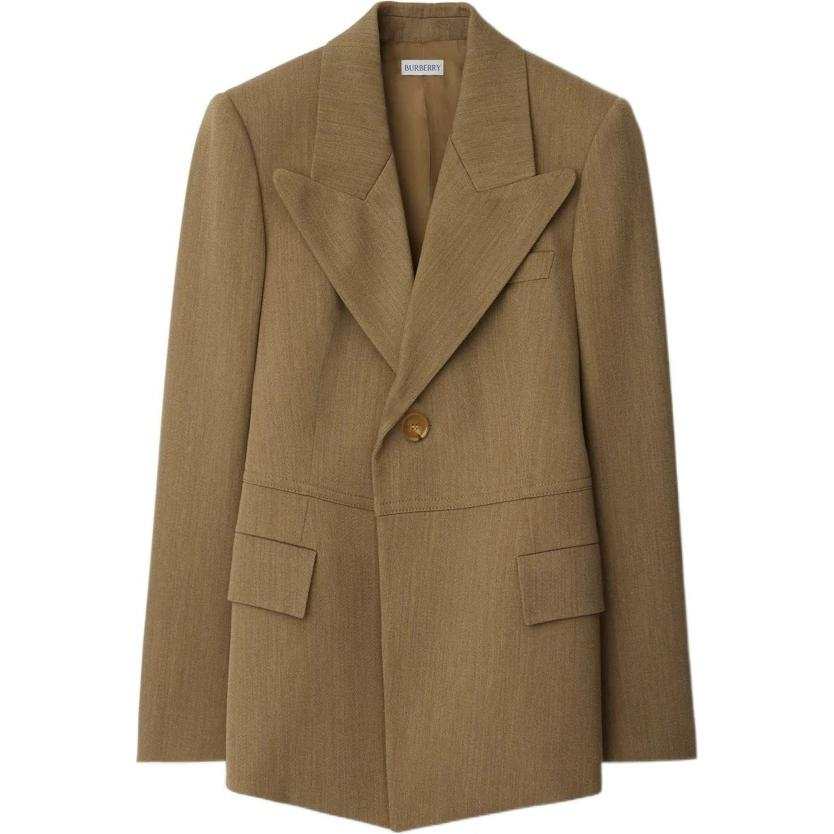 Burberry SS24 Business Suit Coat Women's Brown