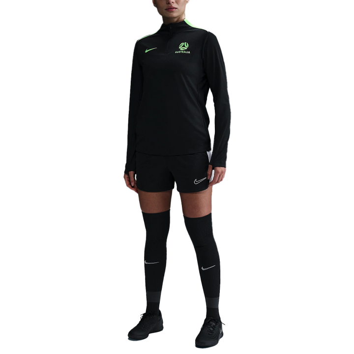 Nike Nike Dri FitAcademy Australien Pro Sweatshirt Women's Black/Lime