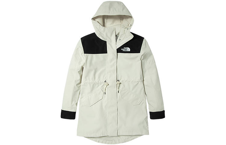 THE NORTH FACE Breathable Thermal Windbreaker Jacket Women's Ecru