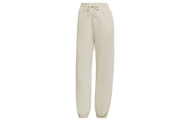 Adidas Originals Knitted Sweatpants Women's Yellow/White Moderate Cuffed Pants