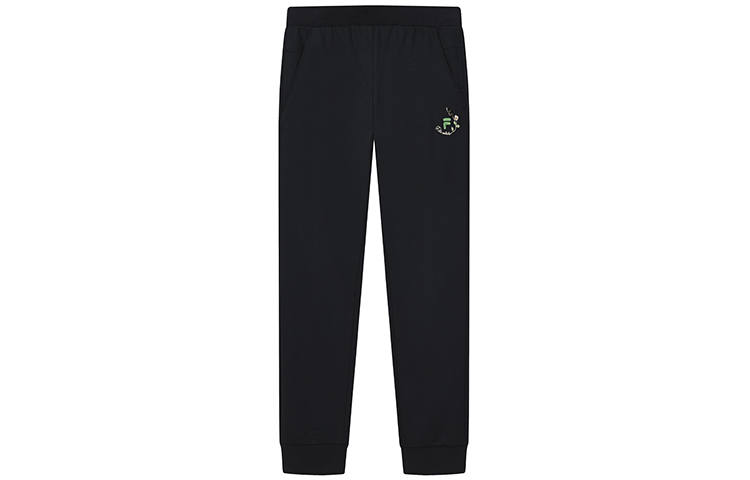 FILA Knitted Sweatpants Women's Legend Blue Moderate Cuffed Pants