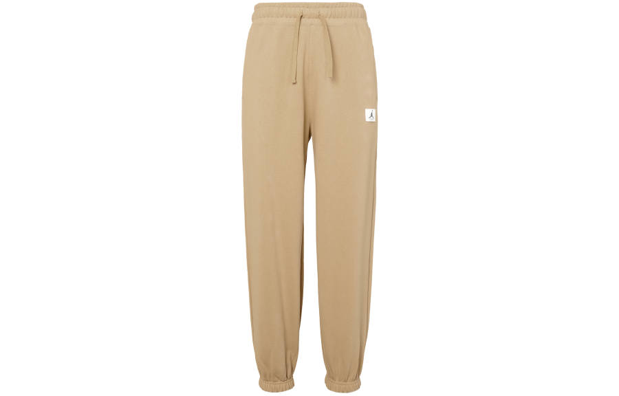 Jordan Jordan Knitted Sweatpants Women's Khaki Moderate Cuffed Pants