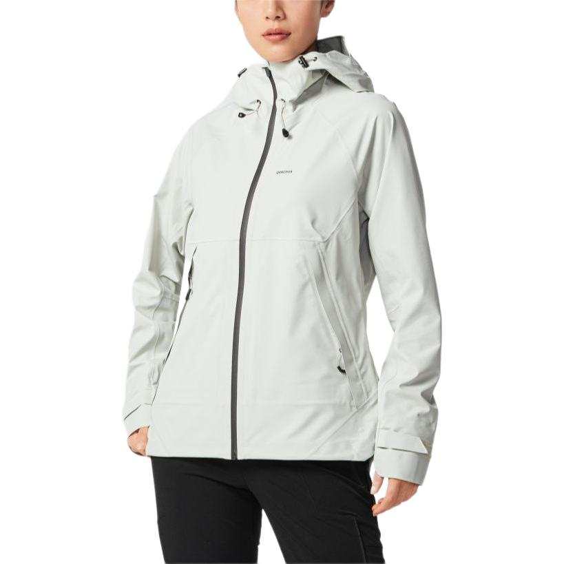 DECATHLON MH500 Windbreaker Jacket Women's Lunar Rock Gray