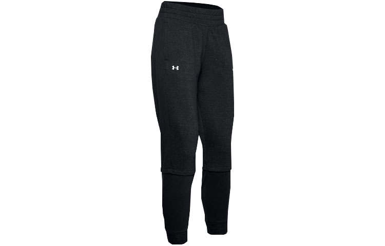 Under Armour Straight Fit Pants Sweatpants Women's Black