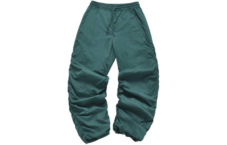 FILA FUSION UNIFORM Casual Pants Women's Green Wilderness Dark Green