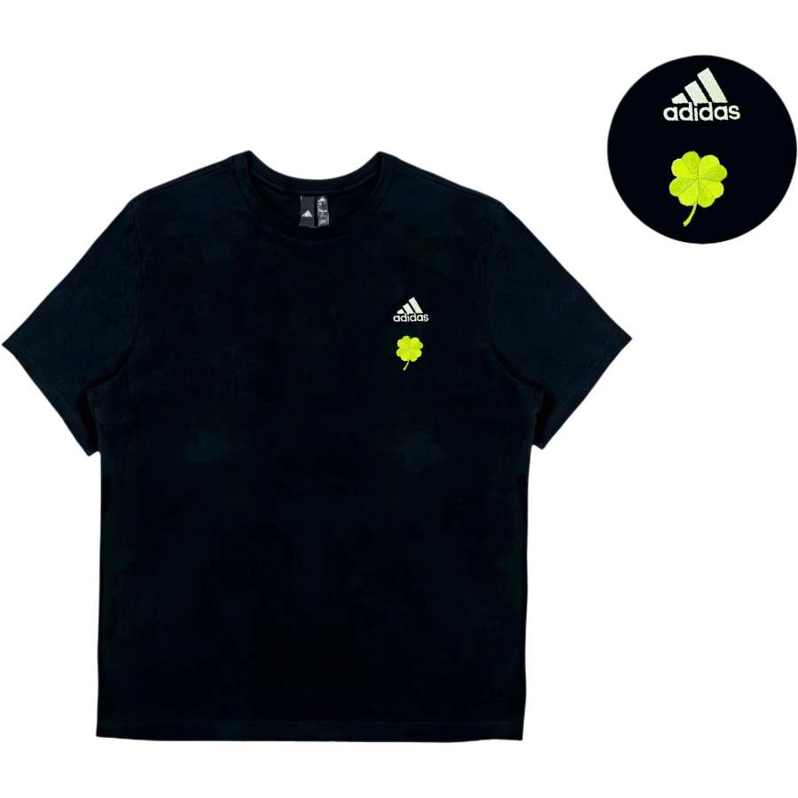 Adidas Adidas T Shirts Unisex Black Crew Neck Moderate Straight Fit