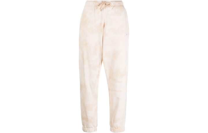 Nike Nike Knitted Sweatpants Women's Beige Moderate Cuffed Pants