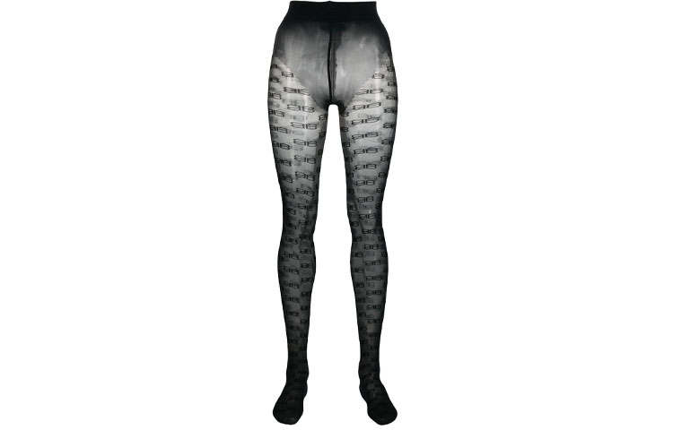 Balenciaga Bb Monogram Tights 'Black'