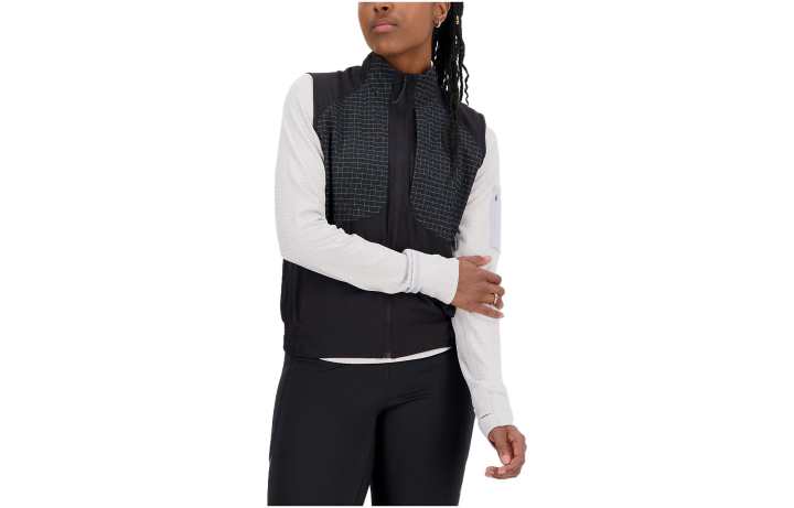 New Balance New Balance Vests Women's Black Stand Collar Moderate Other
