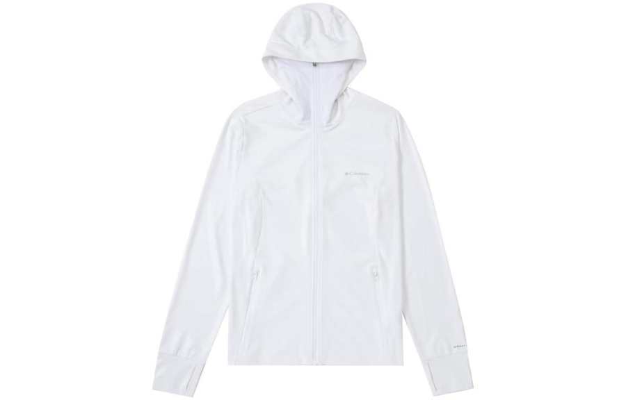 Columbia Summerdry UV Protection, Windproof And Dustproof Sun Protection Clothing Women's White