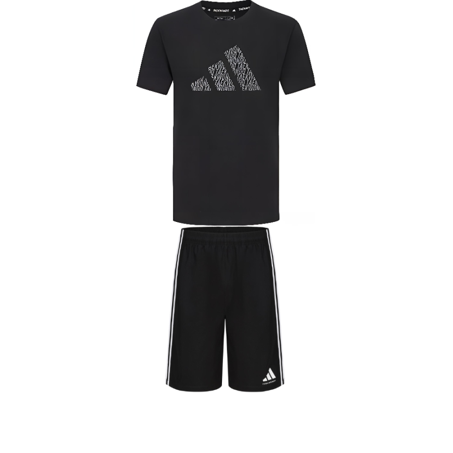 Adidas Adidas Taekwondo Casual Sportswear Men's Black