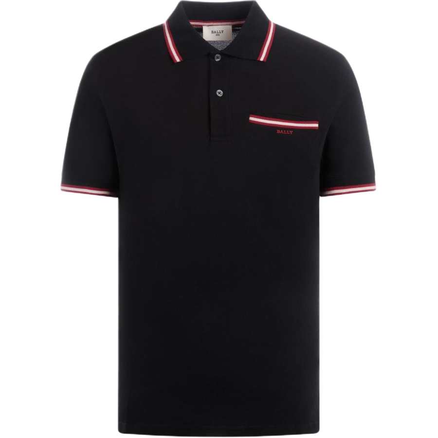 BALLY BALLY Piqué Polo Shirt