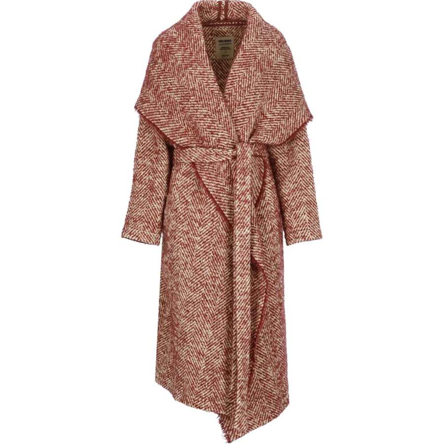 UMA WANG Belted Waist Long Cardigan