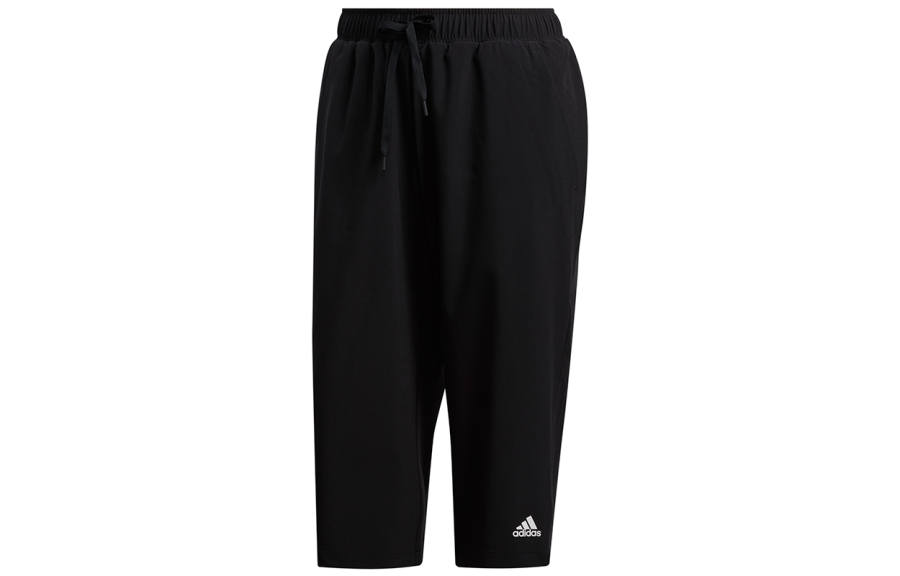 Adidas Adidas Knitted Sweatpants Women's Black Moderate Straight Fit Pants