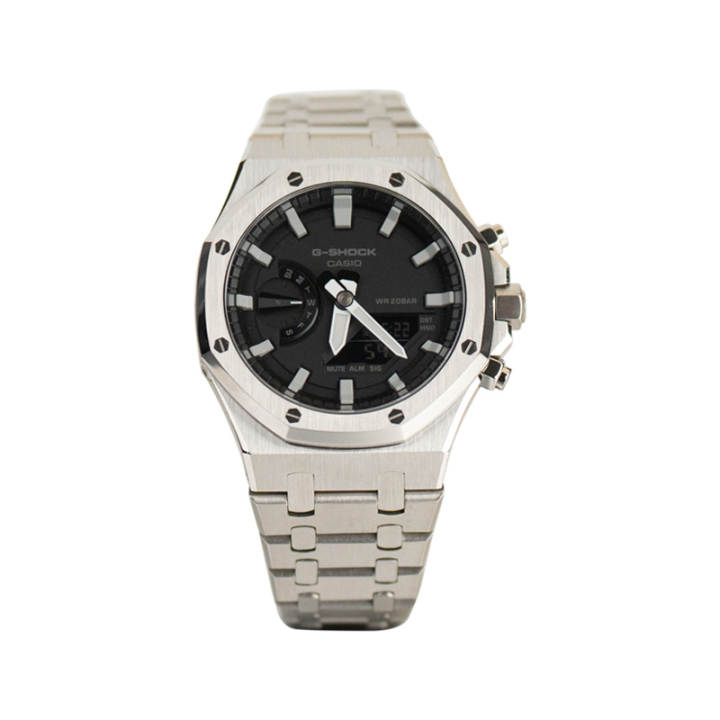 CASIO CASIO Custom Collection Quartz Movement Stainless Steel Watchband Watch Unisex Black Dial