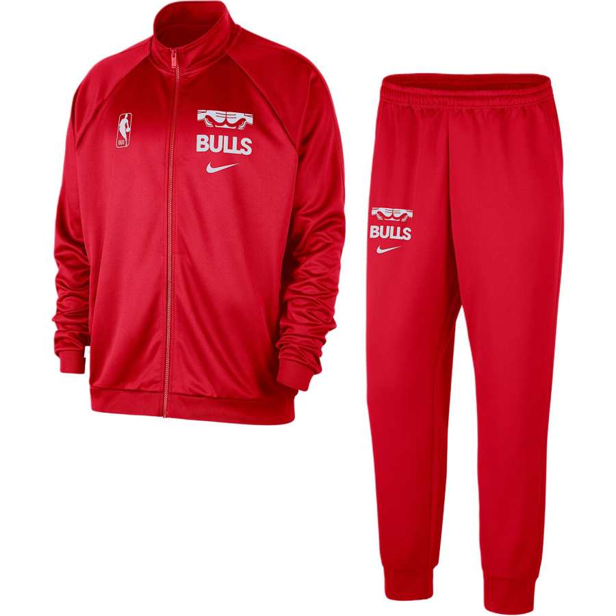 Nike Nike x NBA ClubChicago Bulls Casual Sportswear Men's Set University Red/White