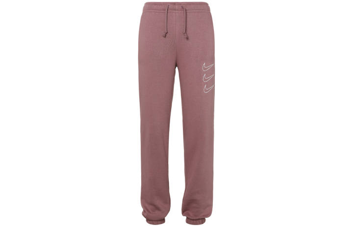 Nike Nike Knitted Sweatpants Women's Light Mulberry Red Thickened Sweatpants