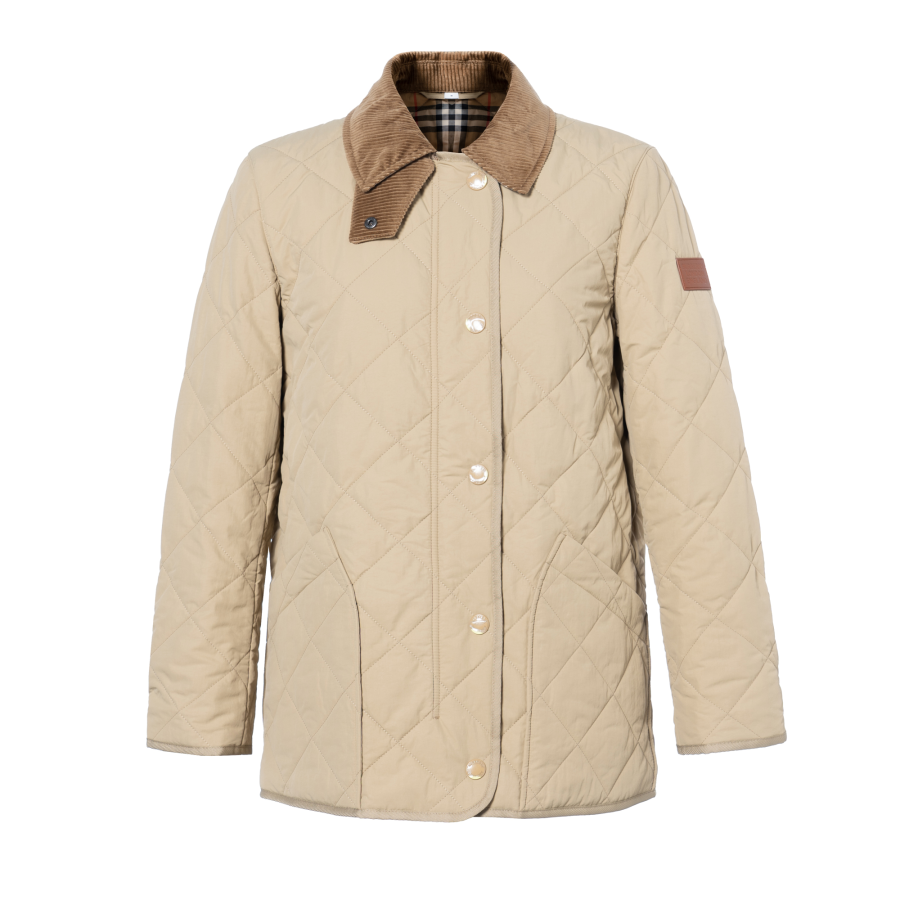 Burberry Women's Diamond Quilted Barn Jacket