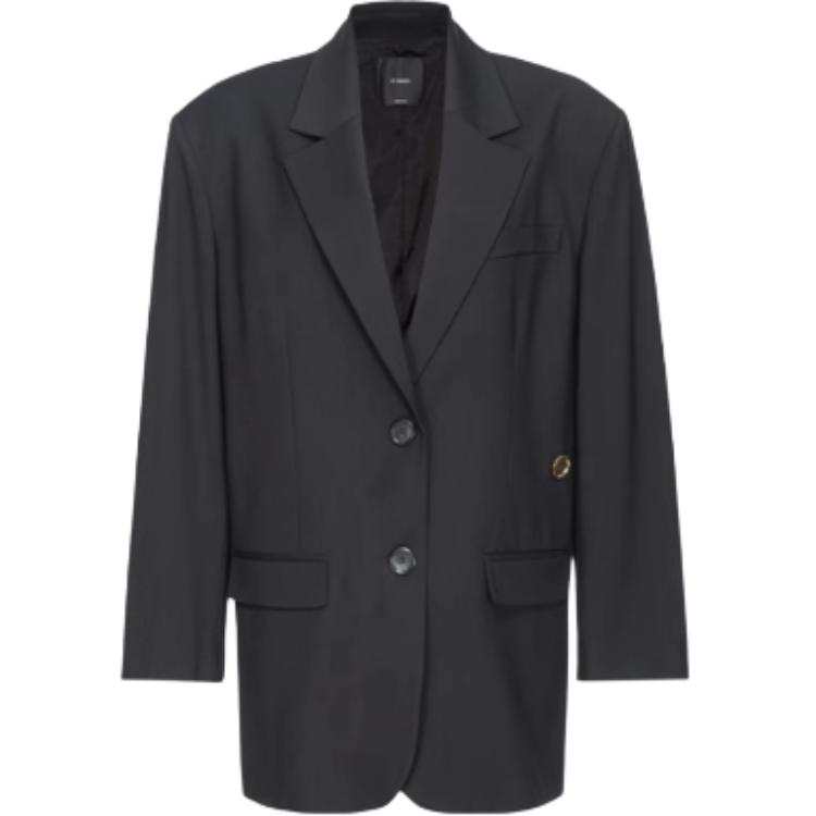 PINKO SS24 Business Suit Coat Women's Black
