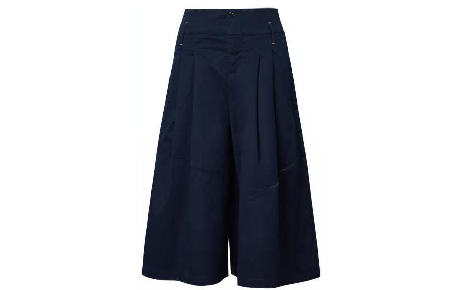 Converse Casual Pants Women's Dark Blue Moderate Wide Leg Pants