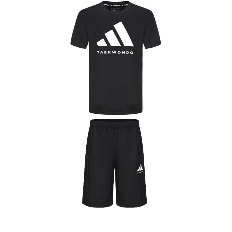 Adidas Adidas Taekwondo Casual Sportswear Unisex Black
