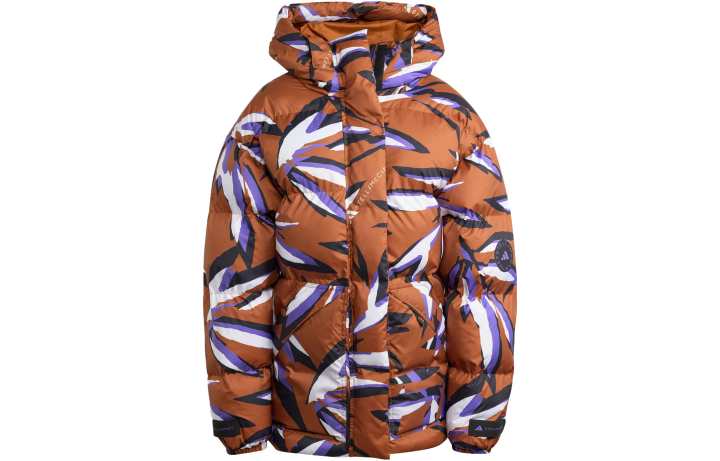 Adidas adidas By Stella McCartney TrueNature Floral-print Padded Jacket