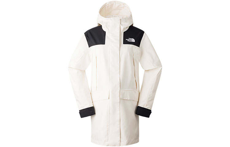 THE NORTH FACE Urban Exploration Waterproof And Windproof Windbreaker Jacket Women's Ecru