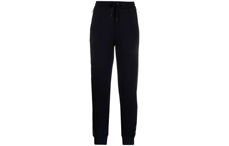 EMPORIO ARMANI Knitted Sweatpants Women's Blue