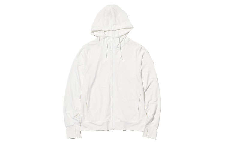 UNIQLO UV Protection Sun Protection Clothing Women's Cloud White
