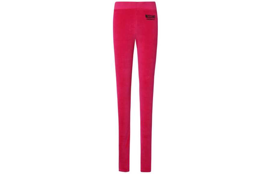 MOSCHINO Leggings Women's Red Moderate