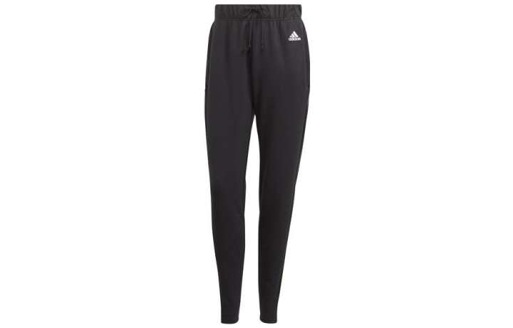 Adidas Adidas Knitted Sweatpants Women's Black Moderate Straight Fit Pants