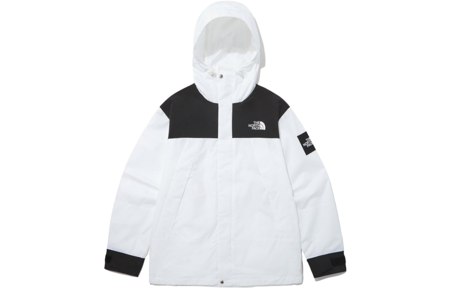 THE NORTH FACE Outdoor Hiking Waterproof And Windproof Windbreaker Jacket Women's White