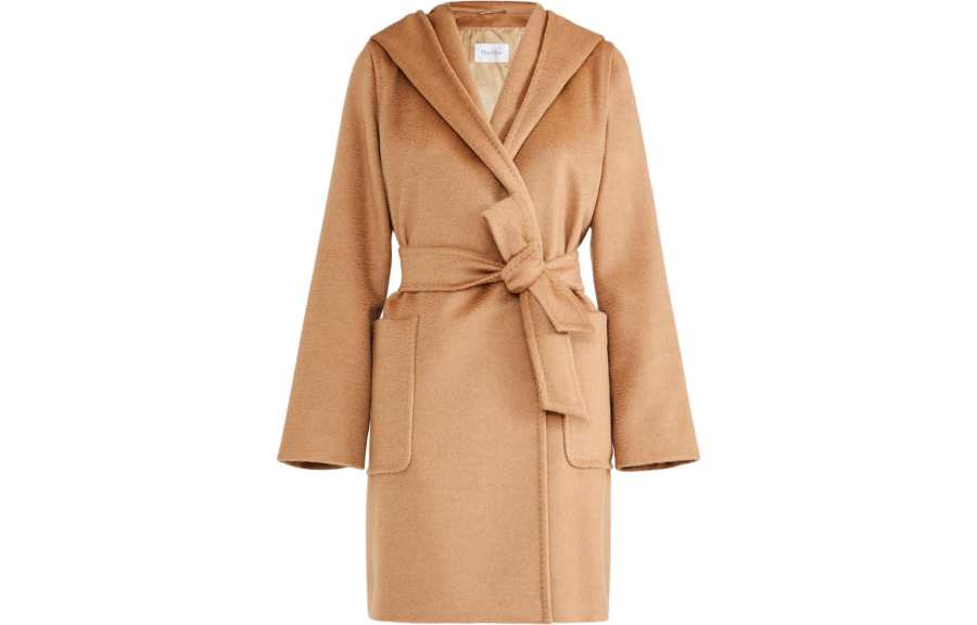 MaxMara Max Mara Belted Hooded Coat