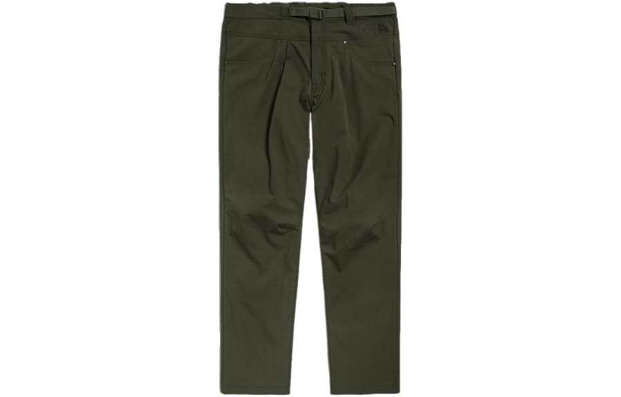 THE NORTH FACE Casual Pants Women's Green Moderate Straight Fit Pants