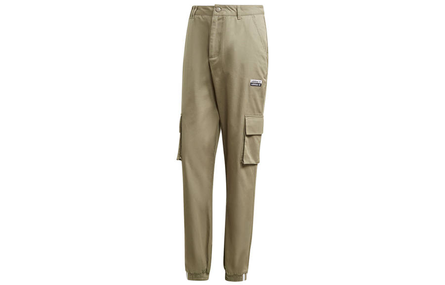 Adidas Originals Cargo Pants Women's Dark Khaki Moderate Cargo Pants