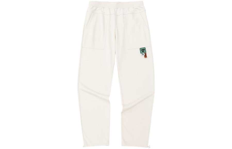 Anta Cuffed Pants Sweatpants Women's Ecru