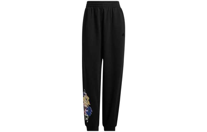 Adidas Adidas Knitted Sweatpants Women's Black Moderate Cuffed Pants
