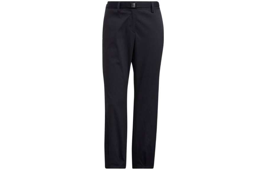Adidas Adidas Knitted Sweatpants Women's Black Moderate Straight Fit Pants
