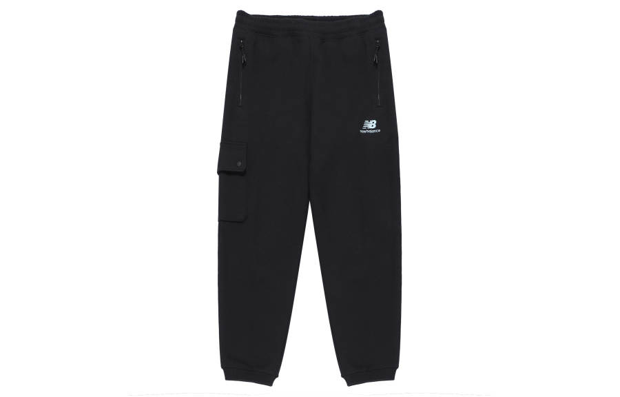 New Balance New Balance Knitted Sweatpants Women's Black Moderate Cuffed Pants