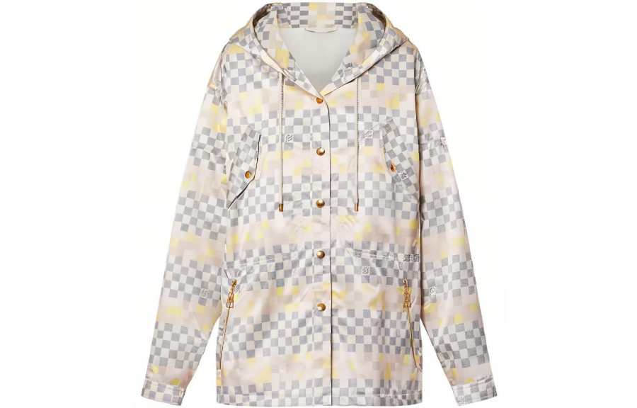 LOUIS VUITTON SS22 Parka Coat Women's Pink