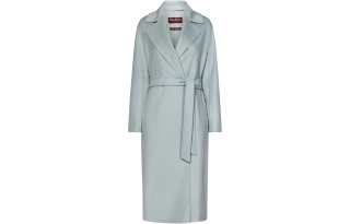 MaxMara Studio Max Mara Studio Belted Long Sleeved Coat