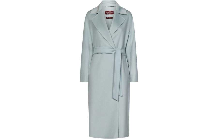 MaxMara Studio Max Mara Studio Belted Long Sleeved Coat
