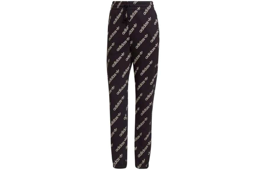 Adidas Originals Monogram Track Knitted Sweatpants Women's Black