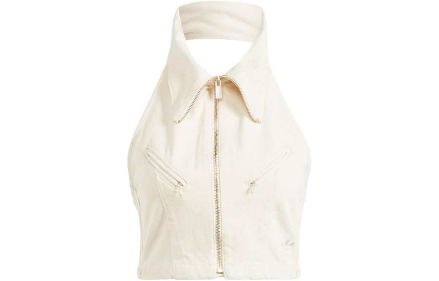 Adidas Originals Montreal Cropped Denim Vest