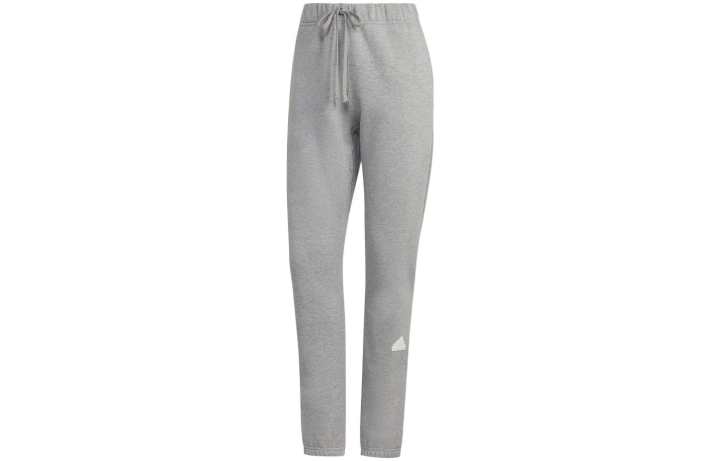 Adidas Adidas Knitted Sweatpants Women's Gray Moderate Cuffed Pants